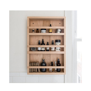 ตู้เก็บของไม้สำหรับร้านขายยา ชั้นวางของในครัว ของตกแต่งห้องน้ำ - Product Image 1