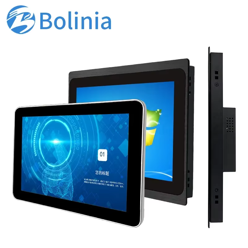 Industrial VESA Pure Plane Capacitive Resistive Touch Screen 11.6/13.3/15.6/19/21.5 Inch LCD Display USB DC Monitor