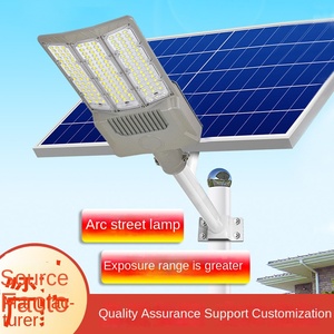 Đèn LED năng lượng mặt trời tích hợp độ sáng cao 100W IP68 Đèn Sân Vườn tất cả trong một với nguồn điện xoay chiều - Product Image 2