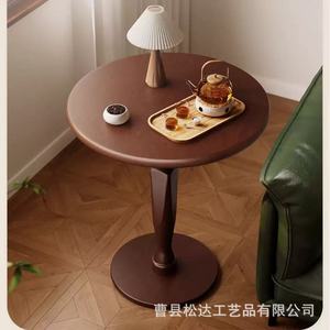 Mesa de centro de madera, mesa de negociación creativa transfronteriza, mesa auxiliar para sala de estar, mesa de centro, madera maciza - Product Image 4