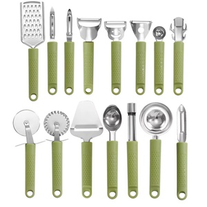 Hot Selling Kitchen Supplies Stainless Steel Kitchenware Kitchen Tool Kitchen Gadgets with Plastic Handle - Product Image 1