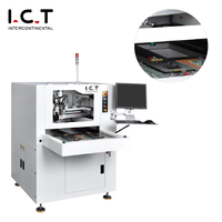 Nouvelle promotion : Machine de fabrication et de découpe de circuits imprimés (PCB) de marque I.C.T avec roulement et moteur, origine Guangdong, machine de routage PCBA