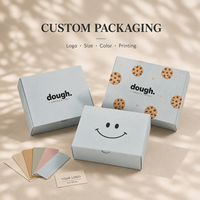 Boîtes d'emballage de boulangerie écologiques personnalisées, boîtes en papier de qualité alimentaire pour biscuits, gâteaux, desserts, pâtisseries et emballages cadeaux