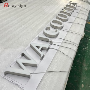 Dấu hiệu chiếu sáng ấm áp mát mẻ đầy đủ màu sắc độ sáng cao phía trước ánh sáng trung tâm mua sắm mặt tiền cửa hàng - Product Image 6