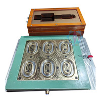 Nouvel électrode de moulage en cuir PU haute fréquence pour machine de gaufrage à radiofréquence, moule de gravure CNC