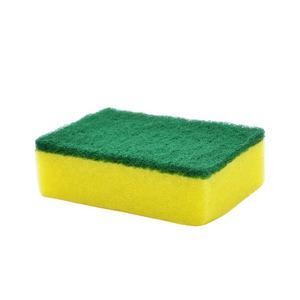 10 Esponjas de Limpieza en Forma de S de Poliéster Amarillo y Rosa para Cocina, Ollas, Sartenes, Uñas y Autos - Product Image 2