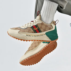 Zapatos Deportivos y Casuales de Moda para Caminar con Suela Gruesa que Aumenta la Estatura, Parte Superior de Microfibra de Alta Calidad, Personalizados sin Cordones para Parejas - Product Image 5