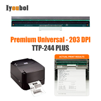 Tête d'impression compatible avec la tête d'impression TSC TTP-244 PLUS pour imprimante d'étiquettes thermiques 203 dpi 64-0330001-00LF
