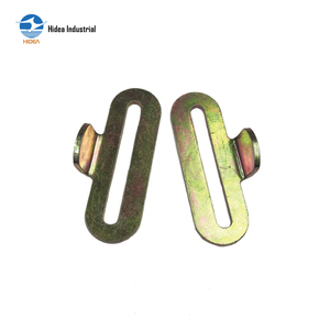 Plaques de fixation pour harnais en oxyde <span class=keywords><strong>noir</strong></span> zingué, différentes formes P02 ASMEB30.9 DOT EN12195-2 pour points d'ancrage de harnais - Product Image 3