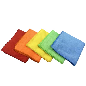 80 Polyester 20 Polyamide Hot Sale 30x30 40x40 Microfibre Cleaning Cloth <b>Car</b> Wash Cloth Dish Rag Microfiber Kitchen Drying Towel - Product Image 2
