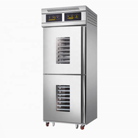 Proofer Roti Profesional Elektrik 36-Loyang dengan Pintu Atas dan Bawah serta Kontrol Digital untuk Peralatan Restoran, Dapur, dan Toko Roti