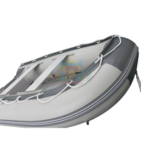 Bote gonflable 3.3m 3.6m 3.8m aluminium pêche Hypalon bateau gonflable haute qualité Barco caoutchouc bateau de pêche Pvc bateau gonflable