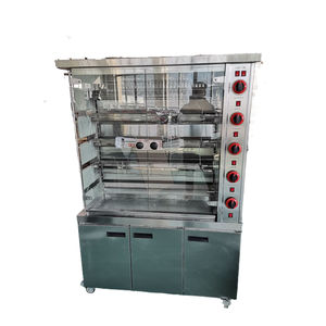 3 Tiges 4 5 6 8 9 Bâtons Chauffage Électrique Vertical Nine Sticksb <span class=keywords><strong>Four</strong></span> à Poulet Rotatif à Gaz Rôti Canard Réchaud - Product Image 3