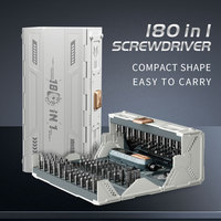 Juego de Destornilladores de Precisión Beathome 180 en 1 - Kit de Herramientas de Reparación de Teléfonos Móviles Profesional de Alta Calidad con Personalización OEM