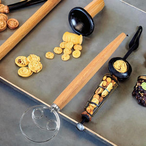 덴마크 반죽 털 나무 반죽 후크 네덜란드 털 스테인레스 반죽 털 - Product Image 3