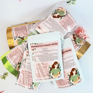 Bain et vapeur pelvienne post-partum 100% à base de plantes chinoises pour la récupération, antibactérien, resserre le vagin - Product Image 1