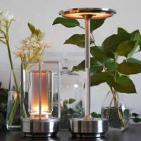NOUVEAU USB-C Lampe de table de nuit rechargeable à LED portable pour étude Lampe de bureau sans fil pour restaurant Bar Batterie DC 5V