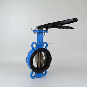 Di cơ thể lug-loại bánh hoạt động Van bướm, dễ uốn sắt khí nén <span class=keywords><strong>Wafer</strong></span> Van bướm, xử lý <span class=keywords><strong>Wafer</strong></span> Van bướm - Product Image 2