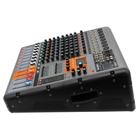 PRO-860D Table de Mixage Audio Professionnelle Numérique Double 99 Effets DSP avec Interface USB, Console Sonore 650W, 8 Canaux