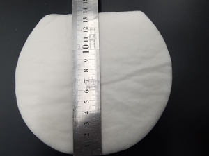 Kapas Wol Kuda Balap Kuda Berbentuk Tapal Berpakaian Putih Poultic Pad untuk Kuda Hoof Melindungi - Product Image 4