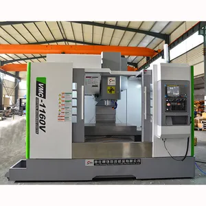 Kalıp yapımı VMC 1160 Fanuc denetleyici ağır cnc işleme makinesi 5 eksen