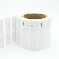 Carte de contrôle d'accès d'étiquette d'étiquette d'étiquette RFID UHF imprimable programmable ISO18000-6C EPC pour l'identification et l'inventaire de marchandises d'hôtel