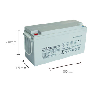 Batterie rechargeable GEL 12V 75AH à régulation par valve, utilisée pour l'énergie solaire - Product Image 6