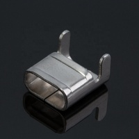 De Banda De Acero Inoxidable Hebilla Wing Seals Clip Hebilla para bandas de acero inoxidable Hebilla de correa de bandas