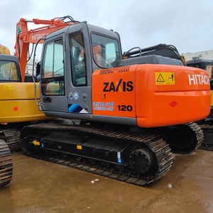 Excavatrice hydraulique Hitachi ZX120 d'occasion de taille moyenne, 12 tonnes, à prix bas, faible nombre d'heures de travail, excellente performance pour la construction - Product Image 1