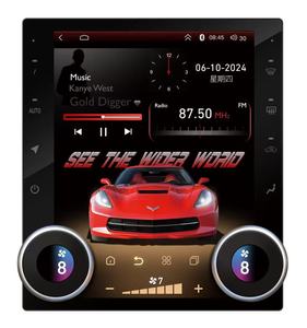 Autoradio Android 9.7 pouces 4 + 64G pour autoradio à écran tactile <span class=keywords><strong>Chevrolet</strong></span> <span class=keywords><strong>Corvette</strong></span> C6 2003-2009 - Product Image 1