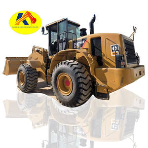 Chargeuse sur pneus Caterpillar 966H d'origine, modèle 2023, 6 tonnes, 4,2 mètres cubes, pour fermes - Prix réduit, moteur d'occasion, pompe hydraulique - Product Image 1