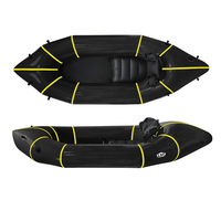 Packraft gonflable léger de qualité supérieure, fabriqué en usine, OEM, pas cher, pour la pêche à la truite, canoë, bateau