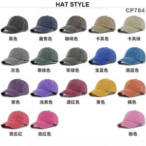 Cheap Custom Embroidered Logo Blank Baseball <b>Cap</b> for Men Soft Dad Hat Vintage Style Original <b>Plain</b> Washed Baseball <b>Cap</b> - Product Image 2