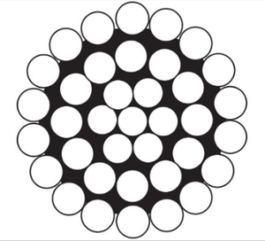 <span class=keywords><strong>เส้น</strong></span><span class=keywords><strong>ลวด</strong></span>เหล็ก1x37ที่มีความยืดหยุ่นสูงสำหรับการใช้งานทางกล - Product Image 2