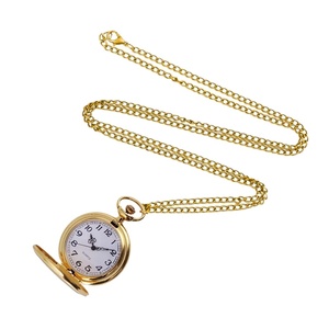Montre OEM avec logo personnalisé, design classique, finition dorée, quartz, montres de poche pour hommes - Product Image 4