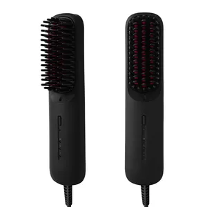 Piastra elettrica per barba scaldata MCH spazzola a pettine portatile riscaldata elettrica per capelli a pettine a caldo