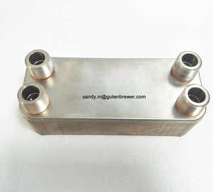 Intercambiador de Calor de Placas para Elaboración de Cerveza de 20, 30 y 40 Placas / Enfriador de Mosto para Elaboración Casera / Accesorios para Elaboración de Cerveza - Product Image 2