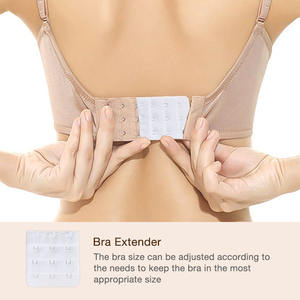 Accessoires de lingerie en polyester doux et confortable réglables, rallonges de soutien-gorge à 2/3 crochets, type fermoir, marque <span class=keywords><strong>JOGOGO</strong></span> - Product Image 6