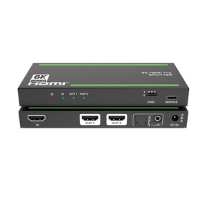 Bộ chia tín hiệu <span class=keywords><strong>HDMI</strong></span> 8K Bộ chia tín hiệu âm thanh 1x2 Bộ chia tín hiệu <span class=keywords><strong>HDMI</strong></span> 1x2 48Gbps Bộ chia video <span class=keywords><strong>HDMI</strong></span> 2.1 4K120hz 8k60hz - Product Image 1