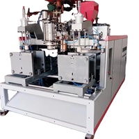 Machine de soufflage de bouteilles Ligne complète Prix Machine de moulage par extrusion-soufflage extensible PEHD Machine de moulage par soufflage de bouteilles PE-HD