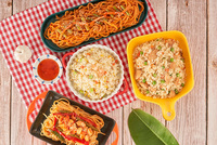 China Supplier Self-Heating Food Fry Rice Instant Food Bulk Fried Rice Chicken Fried Rice
