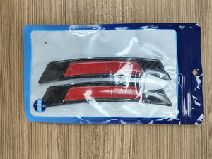6 pegatinas reflectantes de seguridad para <span class=keywords><strong>coche</strong></span> de <span class=keywords><strong>Amazon</strong></span>, pegatinas de advertencia de visión nocturna anticolisión para coches y motocicletas - Product Image 6