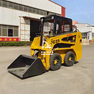 Minicargadora JC25 Fabricada en China, Cargador Frontal con Motor Diésel, Bomba de Motor, Cargador de Ruedas Compacto, Bajo Consumo de Combustible - Product Image 3