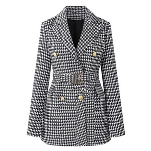 <span class=keywords><strong>Manteau</strong></span> élégant pour femme 2025, style coréen, long, décontracté, uni, coupe ample amincissante, pour le printemps - Product Image 4