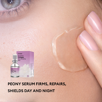 Serum Gel Kolagen Tipe III Rekombinan Manusia dengan Ekstrak Peony untuk Mengencangkan, Anti Penuaan, Perbaikan, dan Hidrasi OEM ODM Label Pribadi