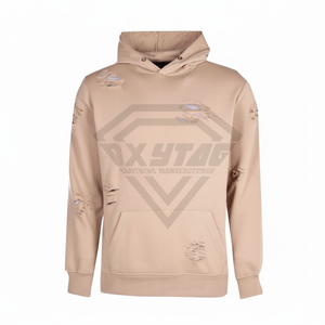 Vente en gros à bas quantité minimale de commande Sweats à capuche vieillis pour hommes Nouvelle arrivée Tissu confortable Sweats à capuche vieillis pour hommes - Product Image 1