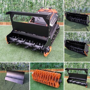 Débroussailleuse à essence Vigorun 18kW Loncin avec télécommande 200m, certifiée CE EPA, broyeur forestier RC pour le débroussaillage - Product Image 4