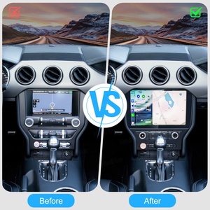 Lecteur vidéo automobile Navihua, autoradio, enregistreur, écran Carplay, radio stéréo, DVD, GPS, navigation pour Ford Mustang 2015-2020 - Product Image 5