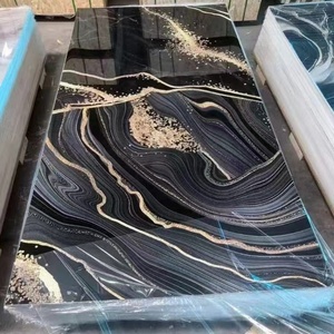 Linh hoạt PVC tấm đá cẩm thạch PVC vật liệu trang trí UV Marmol Marmol pared Marmol cho tường trang trí không thấm nước không thấm nước - Product Image 5