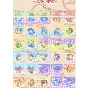 Nouvelle Série Ms : Aimants de Réfrigérateur Pokémon de Haute Qualité pour Artistes, Mega Dream Kawaii Mini Booster Pack Scellé, Jeu de Société - Product Image 6